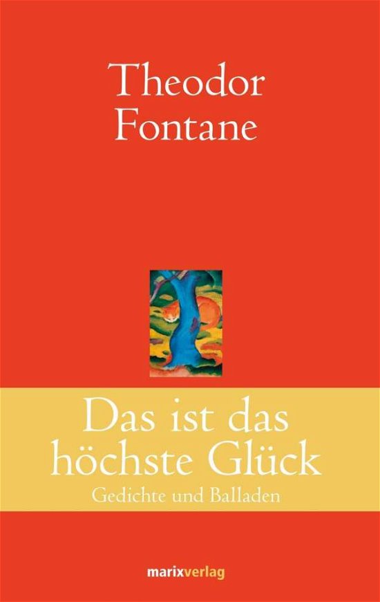 Cover for Fontane · Das ist das höchste Glück (Book)