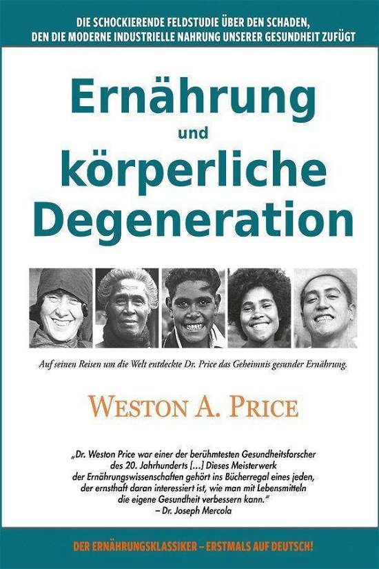 Cover for Price · Ernährung und körperliche Degener (Book)