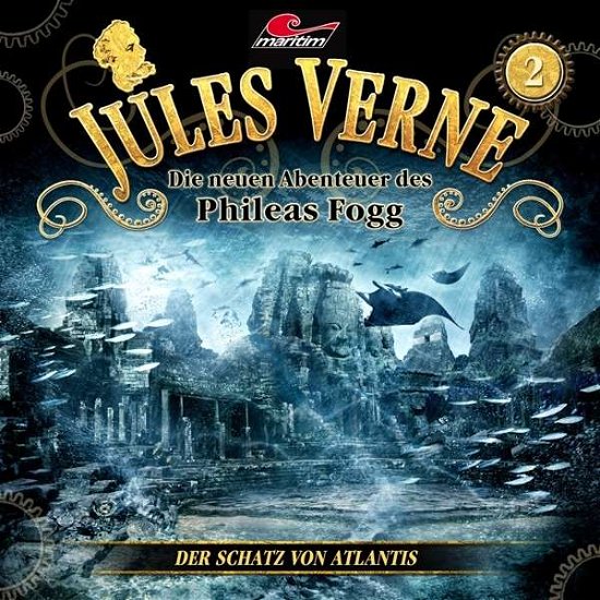 Cover for Jules Verne · Jules Verne-die Neuen Abenteuer Des Phileas Fogg - Folge 2-der Schatz Von Atlantis (CD) (2015)