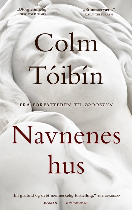 Cover for Colm Tóibín · Navnenes hus (Sewn Spine Book) [1. wydanie] (2019)
