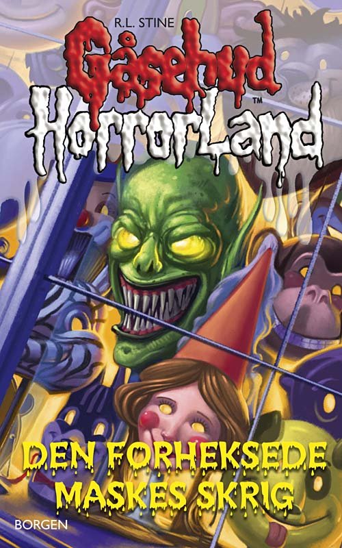 Cover for R. L. Stine · Gåsehud Horrorland, 4: Den forheksede maskes skrig (Hæftet bog) [1. udgave] (2009)