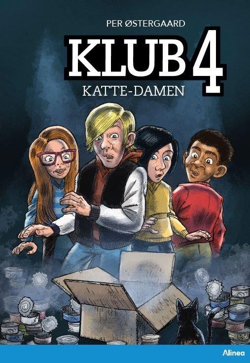 Cover for Per Østergaard · Læseklub: Klub 4 - Kattedamen, Blå Læseklub (Bound Book) [1º edição] (2022)