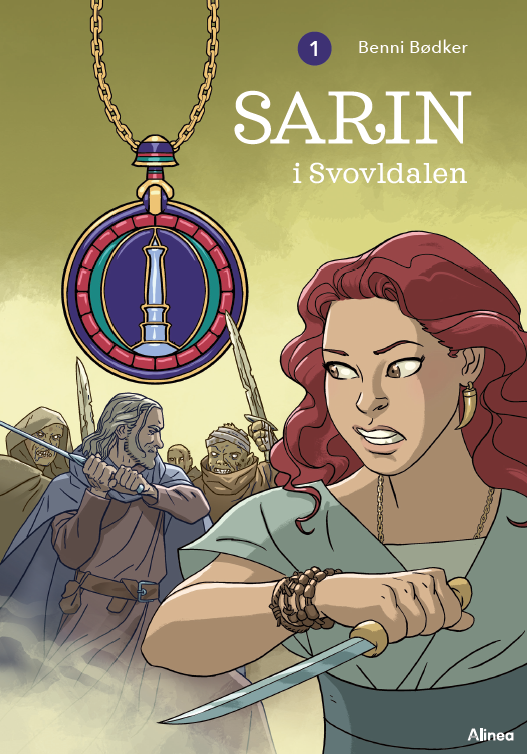 Cover for Benni Bødker · Sarin-serien: Sarin 1 - Sarin i Svovldalen, Blå Læseklub (Gebundesens Buch) [2. Ausgabe] (2023)