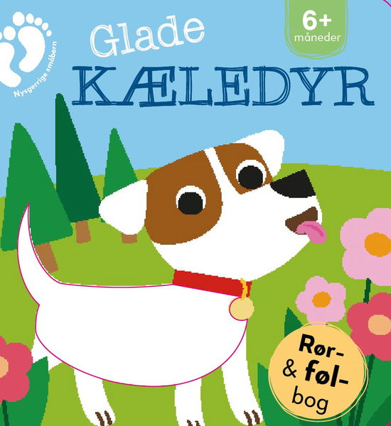 Cover for Globe · Curious Baby: Rør og føl - Glade kæledyr (Pappbok) [1. utgave] (2024)