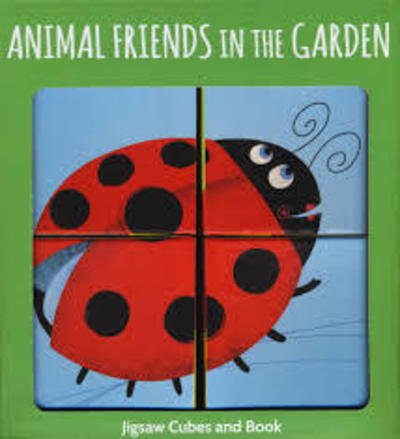 Cover for Mathew Neil · Animal Friends in the Garden - Jigsaw Cubes &amp; Book (N/A) (2018)