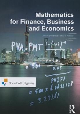 Irenee Dondjio · Mathematics for Finance, Business and Economics - Routledge-Noordhoff International Editions (Paperback Book) (2014)