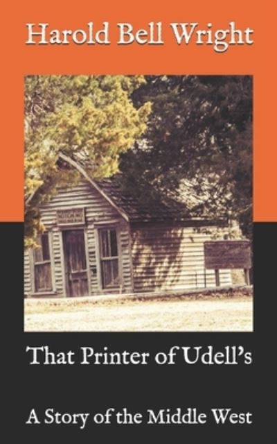 Cover for Harold Bell Wright · That Printer of Udell's (Paperback Book) (2020)