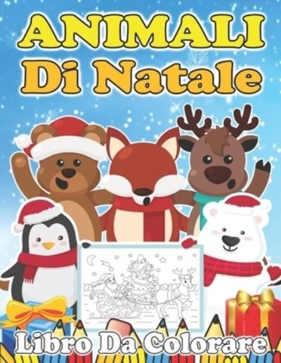 Cover for Kr Libro Da Colorare · Animali Di Natale Libro Da Colorare (Pocketbok) (2020)