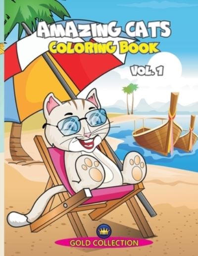 Cover for Stroie Marius · Amazing Cats - coloring book, vol.1 (Taschenbuch) (2020)