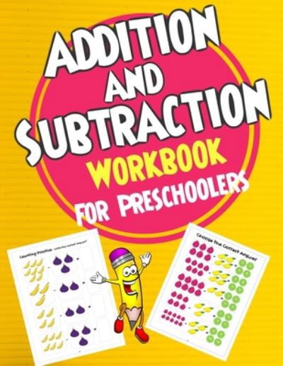 Cover for Joud Publisher · Addition and ?Subtraction Workbook for Preschoolers (Paperback Bog) (2020)