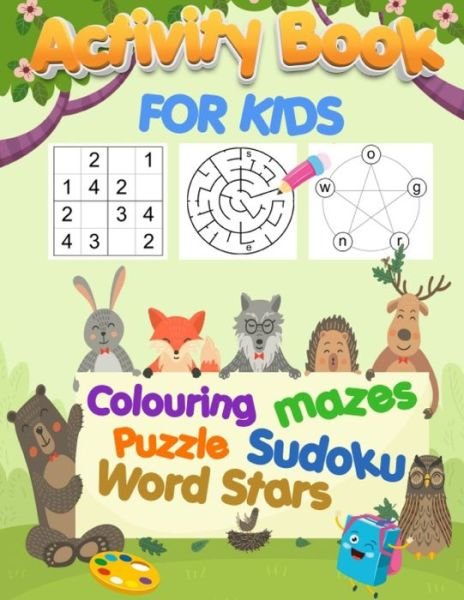 Cover for Tgaius Publishing · Activity Book for Kids (Paperback Book) (2021)