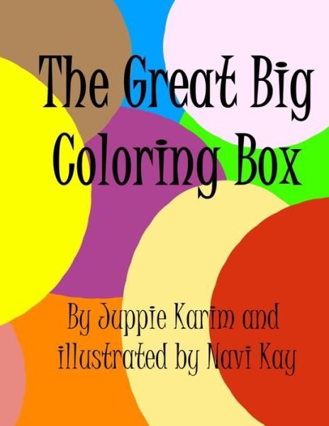Cover for Juppie Karim · The Great Big Coloring Box (Pocketbok) (2021)
