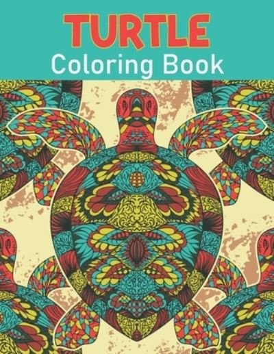 Cover for Rare Bird Books · Turtle Coloring Book (Paperback Book) (2021)