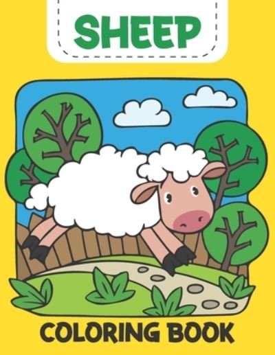 Cover for Rare Bird Books · Sheep Coloring Book (Pocketbok) (2021)