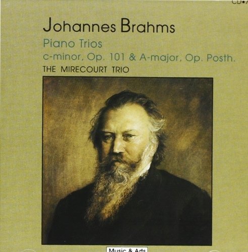 Johannes Brahms / Mirecourt Trio - Two Trios For Piano, Violin & Cello - J. Brahms - Music - MUSIC & ARTS - 0017685070624 - May 14, 2009
