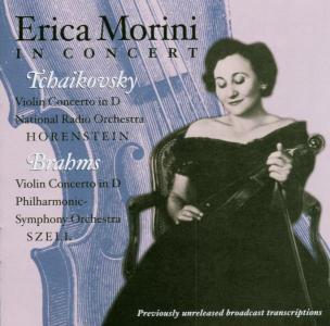 Cover for Erica Morini · Violin Concerto Music &amp; Arts Klassisk (CD) (2005)