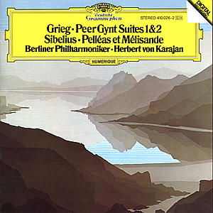 Cover for Grieg / Sibelius / Karajan / Bpo · Peer Gynt (CD) (1990)