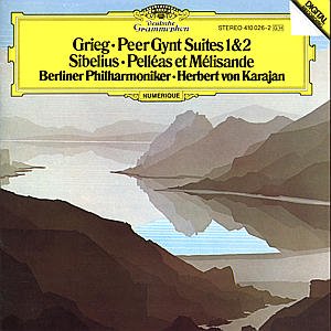 Cover for Grieg / Sibelius · Peer Gynt Suites 1&amp;2/Pell (CD) (1984)