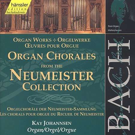 Cover for Bach / Johannsen · Organ Chorales from the Neumeister Sammlung 86 (CD) (2000)