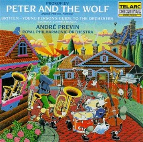 Peter & Wolf - Previn, Andre, Royal Philharmonic Orchestra, Prokofiev, Sergey - Musiikki - Telarc Classical - 0089408012624 - torstai 13. toukokuuta 1999