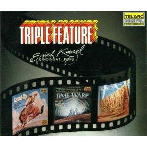 Cover for Kunzel,erich / Cincinnati Pops · Triple Feature: Round Up / Time Warp / Hollywood (CD) (2005)