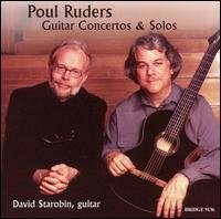 Cover for David Starobin · Poul Ruders  Guitar Concertos (CD) (2008)