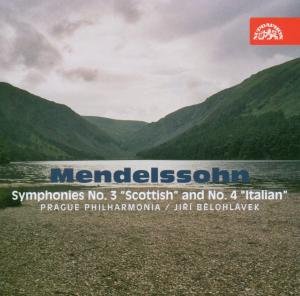 Symphony 3 & 4 - Mendelssohn-bartholdy / Prague Phil / Belohlavek - Musik - SUPRAPHON - 0099925387624 - 31. oktober 2006