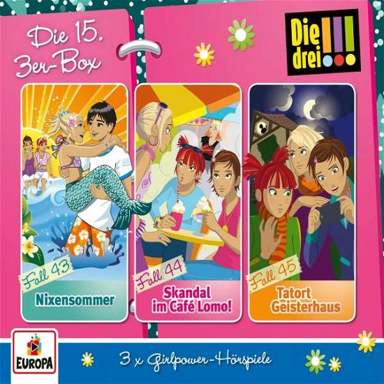 Die 15 3er Box (Folgen 43-45) - Die Drei - Musiikki - EUROP - 0190758781624 - perjantai 18. tammikuuta 2019