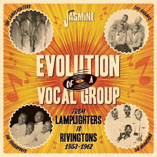 LAMPLIGHTERS to RIVINGTONS · Evolution Of A Vocal Group (CD) (2019)