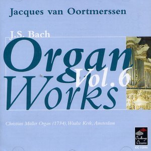 Cover for Bach / Van Oortmerssen · Organ Works 6 (CD) (2003)