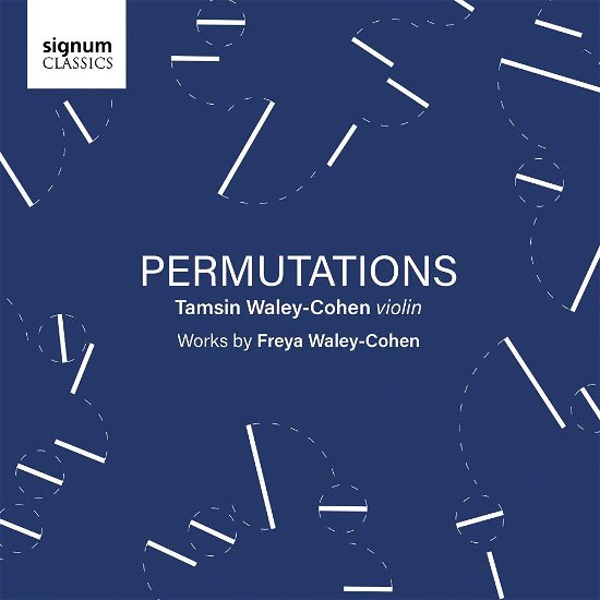 Cover for Tamsin Waley-cohen · Permutations (CD) (2017)