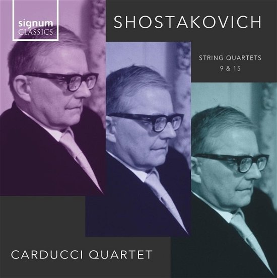 Cover for Carducci Quartet · Shostakovich String Quartets Nos. 9 &amp; 15 (CD) (2024)