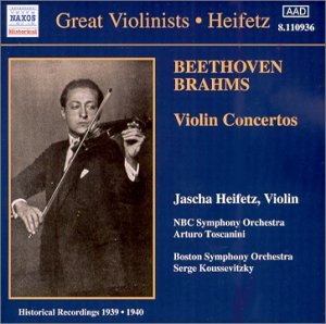 Violin Concertos - Jascha Heifetz - Musik - CLASSICAL - 0636943193624 - 29. Mai 2000