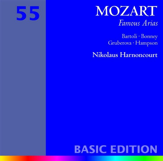 Mozart-famous Arias-harnoncourt 55 - Mozart - Muziek -  - 0685738933624 - 