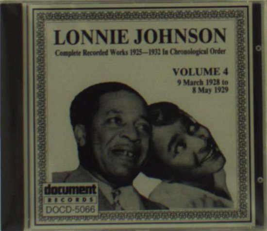 Vol.4 1928 - 1929 - Lonnie Johnson - Música - DOCUMENT - 0714298506624 - 15 de abril de 2002