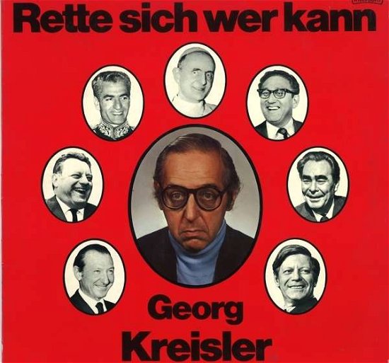 Cover for Georg Kreisler · KREISLER: Rette sich wer kann (CD) (2015)