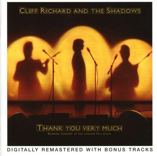 Thank You Very Much - Cliff Richard and the Shadows - Musiikki - EMI RECORDS - 0724347335624 - keskiviikko 30. huhtikuuta 2014