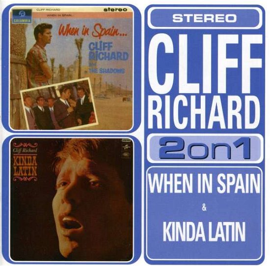 Cover for Cliff Richard · When in Spain / Kinda Latin (CD) (2002)