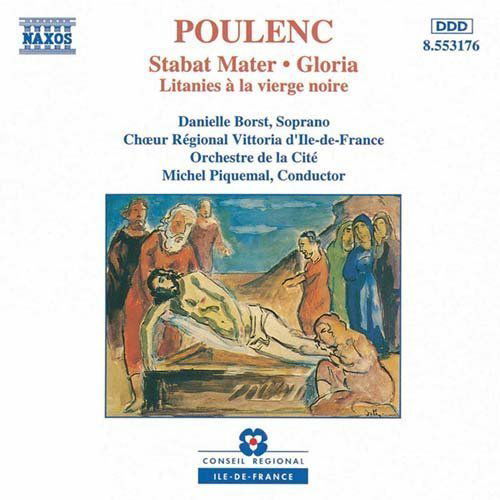 Stabat Mater - Poulenc / Borst / Orch De La Cite / Piquemal - Muzyka - NAXOS - 0730099417624 - 19 listopada 1996