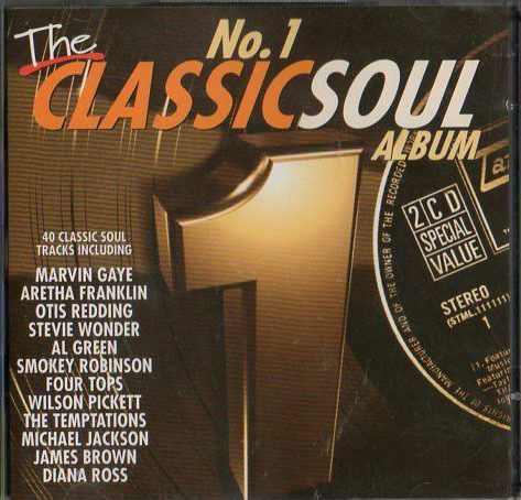 No.1 Classic Soul Album - V/A - Musiikki - Pro Tv - 0731452565624 - perjantai 13. joulukuuta 1901