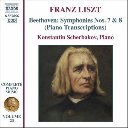 Cover for Konstantin Scherbakov · Beethovenlisztsymphonies Nos 7 8 (CD) (2006)