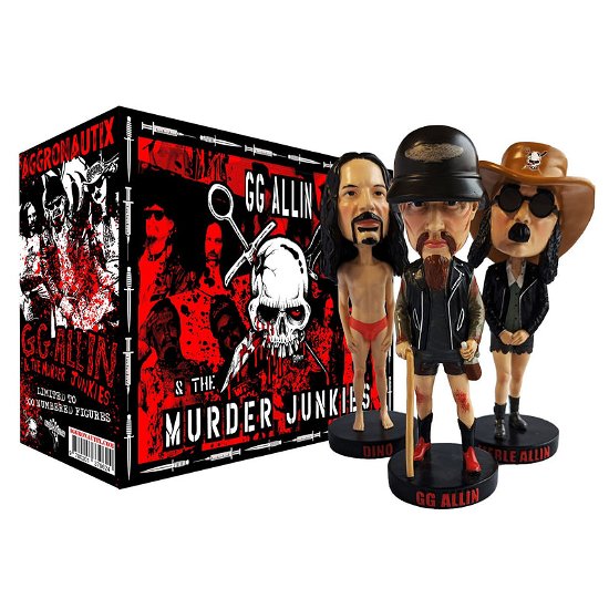 Cover for Gg Allin &amp; the Murder Junkies · Limited Edition Throbblehead Set (Figurine) (2023)