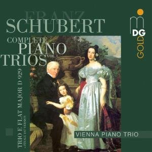 Piano Trio in E-flat D 929 - Schubert / Vienna Piano Trio - Música - MDG - 0760623116624 - 24 de junho de 2003