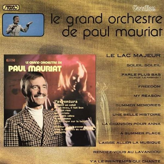 Cover for Paul Mauriat · L'avventura/Le Lac Majeur (CD) (2015)