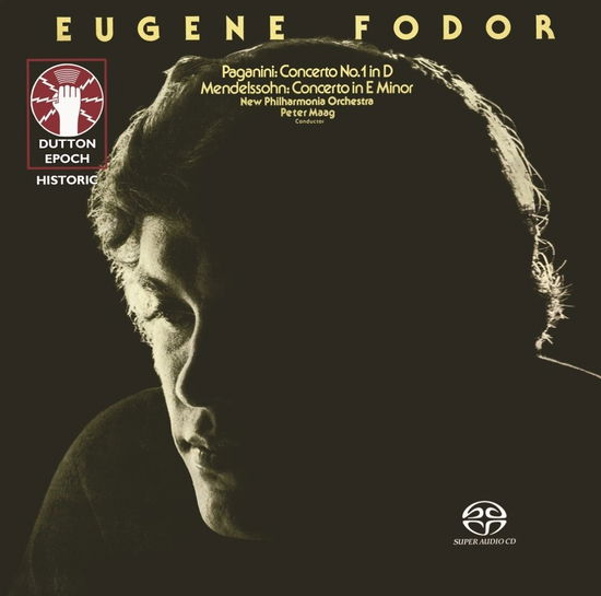 Cover for Eugene | New Philharmonia Orchestra | Peter Maag | Erich Leinsdorf Fodor · Paganini: Concerto No.1 In D | Mendelssohn: Concerto In E Minor (CD) (2025)