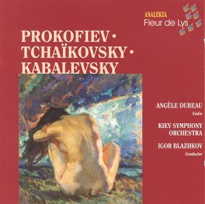 Cover for Prokofiev / Tchaikovsky / Kabalevsky / Dubeau · Violin Concertos (CD) (1995)