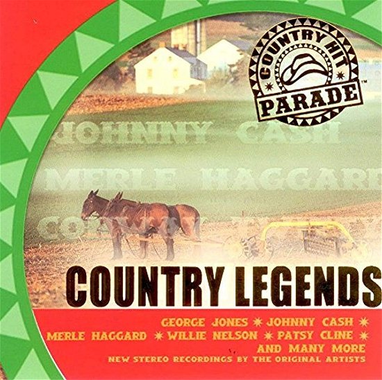Various Artists · COUNTRY LEGENDS-Johnny Cash,Merle Haggard, Willie Nelson, Glen Campbel (CD)