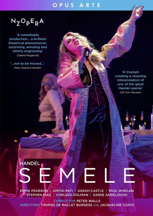 Cover for New Zealand Opera / Peter Walls · Handel: Semele (DVD) (2023)