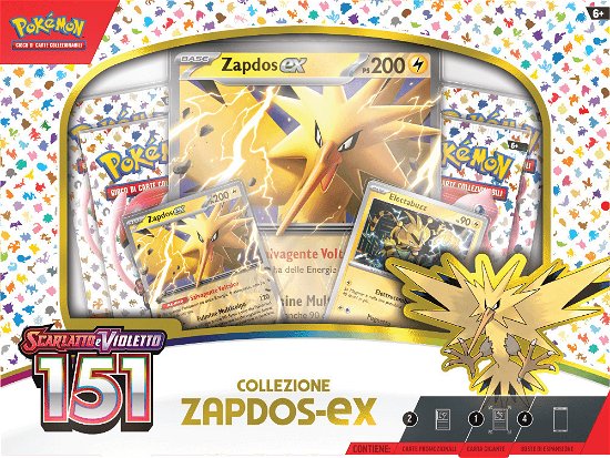 Cover for Pokemon · Zapdos Ex Scarlatto E Violetto 151 (MERCH)