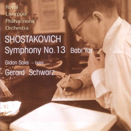 Symphony No.13-Babi Yar - D. Shostakovich - Musiikki - AVIE - 0822252209624 - sunnuntai 1. lokakuuta 2006